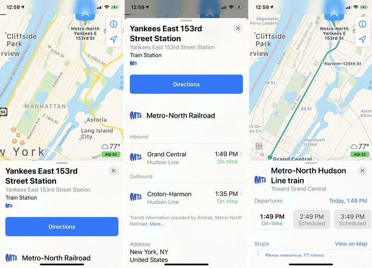 اپلیکیشن Apple Maps
