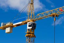 تصویر از تاور کرین چیست؟ | همه چیز در مورد انواع تاورکرین Tower Crane